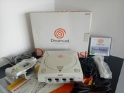 Sega Dreamcast Konsola pad kable papiery HKT-3000 NTSC-J + box pudełko