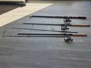 Wędki 2x spinning 1 na spławik