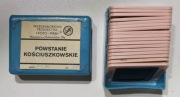 przeźrocza Powstanie Kościuszkowskie „FOTO-PAM” 17 szt. PRL