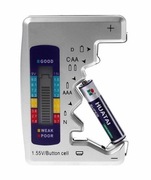 Tester baterii uniwersalny – miernik pojemności akumulatorów AA, AAA