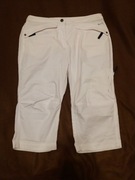 Białe spodenki rybaczki Nike 38 M