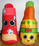 Zestaw pluszaków z BIEDRONKI Sok i Szampon