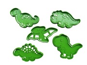 Foremki do ciastek w kształcie dinozaurów XL