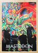 MASTODON - Duży plakat z 2014 r. - Format A2 (ok. 40 x 55 cm) - NOWY!