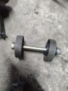 Stopa podnośnika żabka z gumą zestaw