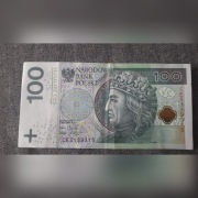 Banknot 100 zł. 