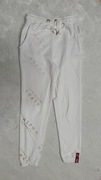 Alpha industries spodnie białe dresowe treningowe xs 34 jesień  xs