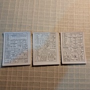 TRZY UNIKATOWE ŚCIĄGI Z FIZYKI z PRL-u!!!