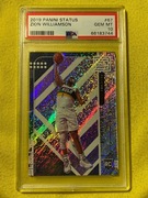 2019-20 STATUS #67 PELICANS Zion Williamson RC PSA10 GEM mint