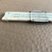 Stary niemiecki DDR suwak logarytmiczny Meissner KG