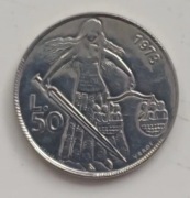 San Marino - 50 lira - 1973r. 