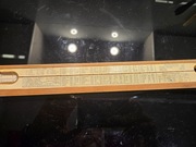 Suwak logarytmiczny drewniany z 1961 r.