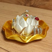 Podstawka/tacka na biżuterię KWIAT LOTOSU 