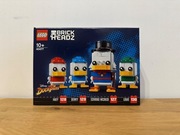 Klocki LEGO BrickHeadz 40477 - Sknerus McKwacz, Hyzio, Dyzio i Zyzio