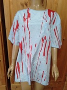 koszulka cała w krwi lekarz morderca kostium przebranie strój halloween