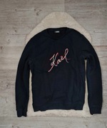 Bluza Crewneck Karl Lagerfeld Rozmiar M Granatowa Logo Oryginalna Karl