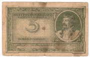 5 marek 1919 serija O niski numer. Zobacz wszystkie moje aukcje.