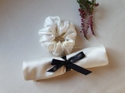 Zestaw poszewka i gumka 100% jedwab by Velano 