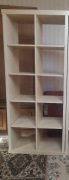 używany regał IKEA z serii KALLAX w kolorze brzozy