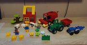 Żniwa LEGO Duplo gospodarstwo kombajn traktory z przyczepą 