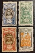 Kol.fr. OCEANIA: 1922/30r. Mi 52; 56; 59. *. /-55/.