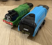 Dwie lokomotywy elektryczne do torów drewnianych