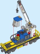 LEGO 60198 Wagon dźwig 60336, 60337, 60335, 60324, 60470, 60508