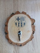 Fc Barcelona. Wieszak ścienny.