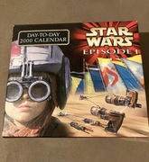 Star Wars Episode 1 Gwiezdne wojny Kalendarz 2000 rok Day-to-day 
