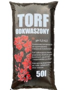 TORF kwaśny/odkwaszony/substrat 50l Warszawa i okolice transport
