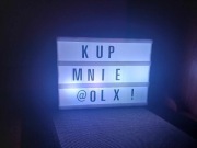 Light box Pudełko LED - lampka nocna, dekoracyjna