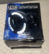 Wiatrak z oświetleniem lampa Led na baterie