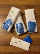 Fartuch ochronny (3) + ochraniacze na buty (4)