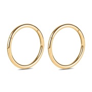 2x kolczyk kółko 18G tytan 12mm clicker helix/nos/tragus