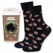 Skarpety damskie kawa espresso Soxo 35-40