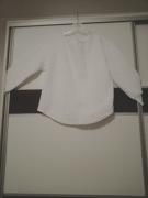 Śnieżnobiała bluza a'la sweterek 