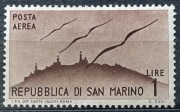San Marino, 1946r. znaczek poczty lotniczej (Posta Aerea)