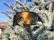 Okulary sportowe fotochromowe UV Unisex złote /#5