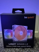 3x Wentylatory BeQuiet! Light Wings 120mm PWM High-Speed White