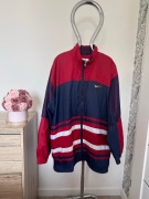 Nike Vintage kurtka wiatrówka XL 90s Y2K granatowa czerwona retro