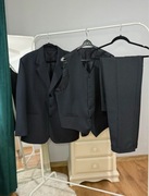 Elegancki komplet garniturowy 3-częściowy (marynarka + kamizelka + spodnie)