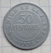 #2638 Boliwia 50 centavo 1995
