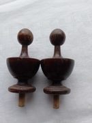 Tralki Sterczyny gałki zegara stare