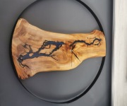 Zegar ścienny typu loft 