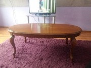 Ława  kawowa Ludwikowska rustykalna owalna 