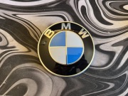 Emblemat dekielek zaślepka logo znaczek na maskę klapę BMW 82mm 74mm 95mm 
