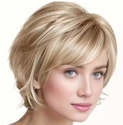 Peruka damska  (też męska) w kolorze ciemny blond