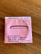 Szkło zegarkowe BERGEON 37.0 mm NOS do zegarka kieszonkowego plexi wypukłe