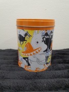 Puszka Muminki pomarańczowa 2018 rok Moomin 