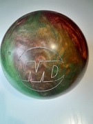 kula do kręgli 6,8 kg COLUMBIA  WHITE DOT 15 lbs